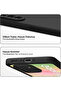 Samsung A36 / A56 Black Case Inside Fabric Camera Screen Protection Protruding Premium Launch Silicone Case - 6