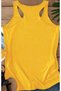 Cow Girl Printed Sleeveless Swimmer Tank Top Women's Tshirt - 2