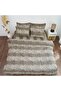 Double Leopard Patterned Multi-Purpose Bedspread & Pique Set with 4 Pillowcases and Elastic Sheets - 3