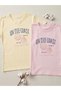 Girl's 2-Piece T-Shirt Set 100% Cotton Summer Printed Yellow & Pink T-Shirt 3-6 Years Old - 2