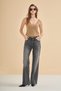 Wide Leg Jean Pantolon - 2