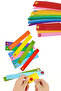Button Lacing Educational Tutorial Felt Wristbands Nursery Kindergarten Training Motor Skill Game - 6