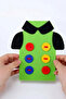 Buttoning Learning Game Shirt and Dress up Educational Motor Skill Sensory Development Game - 5