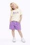 Girls' New Season Daisy Embroidered Muslin T-Shirt Shorts Set - 2