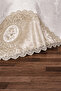 Sandy French Guipure Dowry Set Double King Size Pique Coverlet Set / Bedspread Set 3 Pieces - 2