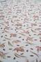 Punch Double Cotton Four Season Pique Bedspread 200X240 cm |   Rustic Floral Brown - 3