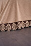 Buket French Guipure Dowry Double King Size Pique Cover Set / Bedspread Set 3 Pieces - 2