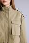 Zippered Short Cotton Coat H1557Ax26Sp - 4