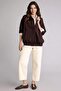 Loose Fit Shirt Collar Zipper Jacket H2925Ax26Sp - 2