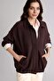 Loose Fit Shirt Collar Zipper Jacket H2925Ax26Sp