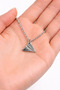 Unisex Airplane Pendant Silver Color Metal Chain 60 cm Women Men Accessory - 3