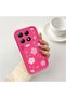 Xiaomi Mi 14t Pro Compatible Pink Red Silicone Case Shockproof Camera Protection - 2