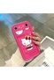حافظة سيليكون وردية حمراء متوافقة مع هاتف Tecno Pova Slim، حماية للكاميرا مقاومة للصدمات - 3