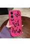 Vivo V60 Lite 4G/5G Compatible Pink Red Silicone Case Shockproof Camera Protection - 4