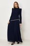 Stone Embellished Evening Dress 50558 - 2