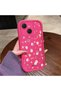 Tecno Spark 40C Compatible Pink Red Silicone Case Shockproof Camera Protection - 4