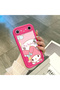 Tecno Pova Slim Compatible Pink Red Silicone Case Shockproof Camera Protection - 3