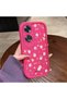 Oppo A60 Compatible Pink Red Silicone Case Shockproof Camera Protection - 4