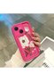 Tecno Spark 40C Compatible Pink Red Silicone Case Shockproof Camera Protection - 3