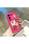 Infinix Note 50 Pro 4g Compatible Pink Red Silicone Case Shockproof Camera Protection - 3