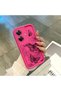 Realme Note 60 Compatible Pink Red Silicone Case Shockproof Camera Protection - 3