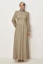 Buttoned Linen Dress 46422