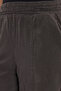 Women's Relax Fit Comfortable Cut, Elastic Waist, Soft Textured, Double Pocket Brown Trousers - 5