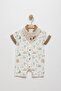100% Cotton Muslin, City Printed Baby Boy Romper, Jumpsuit - 2