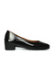 25143222 Black Patent Leather Genuine Leather Shoes