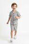 Bürümcük Shirt Shorts 2-Piece Set - 3