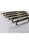 Emi̇r 128 mm (12.8 cm) Antique Yellow 5 Pieces Handleluxury Aluminum Antique Cabinet Kitchen Drawer Handle - 4