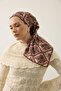 وشاح ناعم 1248 بني غامق - 8