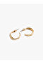 Row Hoop Earrings - 2