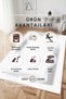 Machine Washable Non-Slip Sole Stain Resistant Digital Living Room Rug Kitchen Rug and Runner Rug - 3