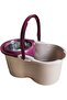 Elegant 360° Magic Spin Mop Bucket Set (Beige) - 5