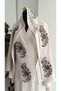 Medina Silk Embroidered Tie-On Prayer Dress + Shawl, Umrah Dress, Dowry Prayer Dress & Robe - 5