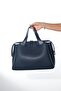1206 Navy Blue Floter Women's Shoulder Bag - 5