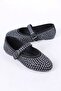Magali Black Suede Women's Flat Shoes Ballet Flats