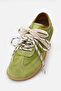 Mocha Hakiki Deri Sneaker - 5