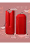 Premium Leather Cigar Case 2 Cigars Holder Cigar Case Red - 3