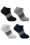 Men's Booties Multi-Colored 4-Pack - 4