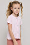 Ribbed Top with Crew Neck and Short Sleeves - 4