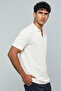 Knitted Polo T-Shirt with Short Sleeves - 3