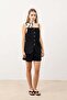 Black Strappy Women's Vest