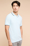 Contrast Trim Polo T-Shirt with Shirt Sleeves - 5