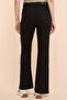 Solid Flared Jeans with Button Closure - 5