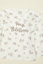 Printed T-Shirt and Leggings Set with Headband - 5