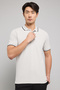 Tipping Detail Polo T-Shirt with Short Sleeves
