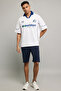 Printed Polo T-Shirt with Short Sleeves - 3