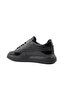 23064 Genuine Leather Black Patent Leather Men's Casual Shoes - 4